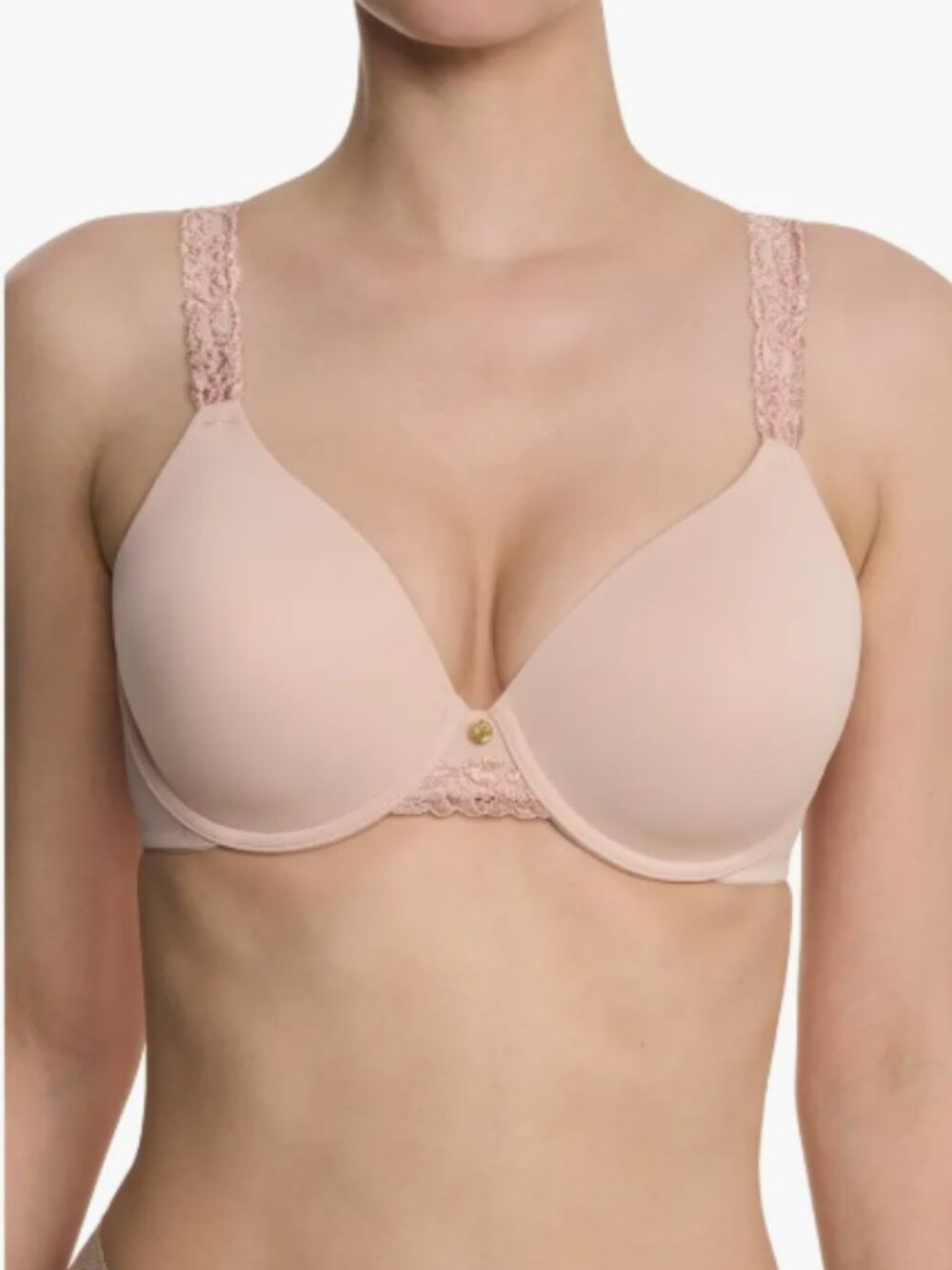 Natori Lace Underwire Bra Cameo Rose Pink 36DD